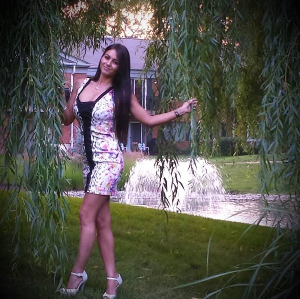 Bebe Floral Mini Spring Summer Dress Size S Pink Multicolor